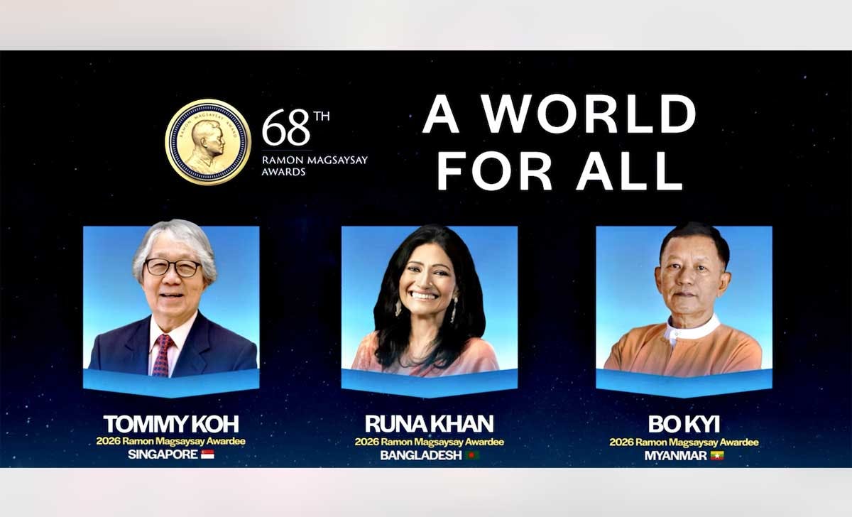3 Humanitarians Named 2026 Magsaysay Awardees