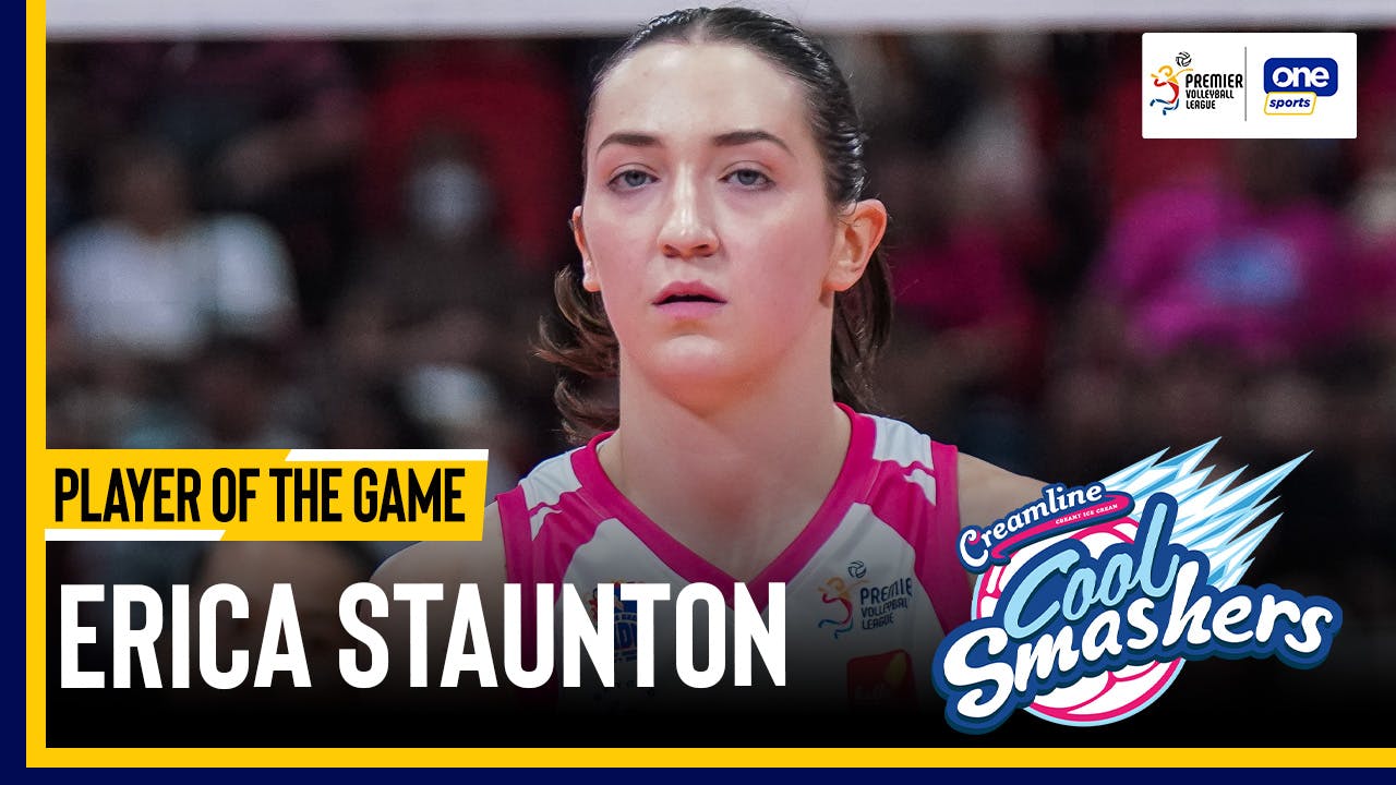 PVL Player of the Game Highlights: Erica Staunton rifles 26 points as Creamline logs first win vs. Farm Fresh