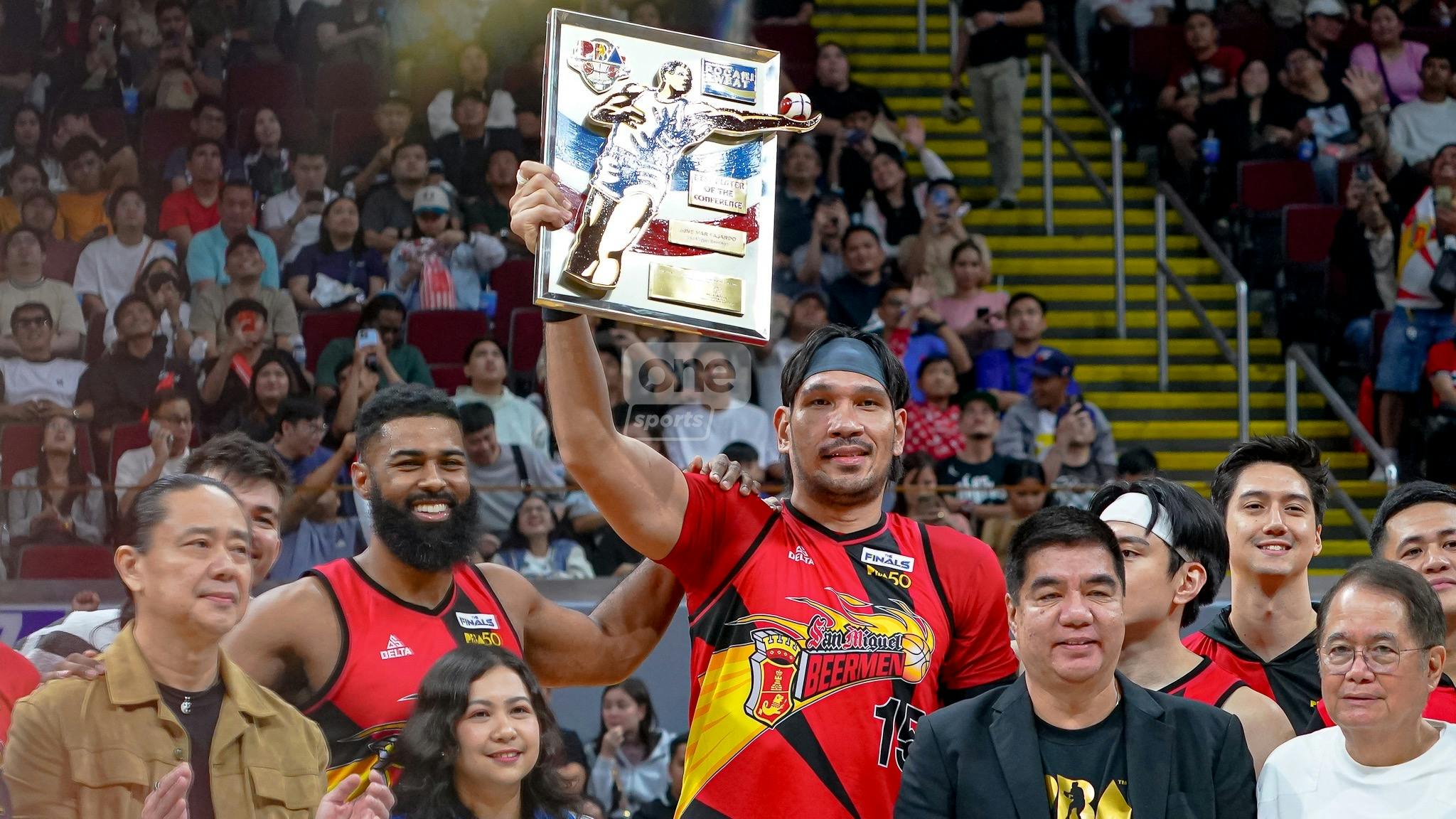 June Mar Fajardo claims 12th PBA Best Player of the Conference award, 2nd this season