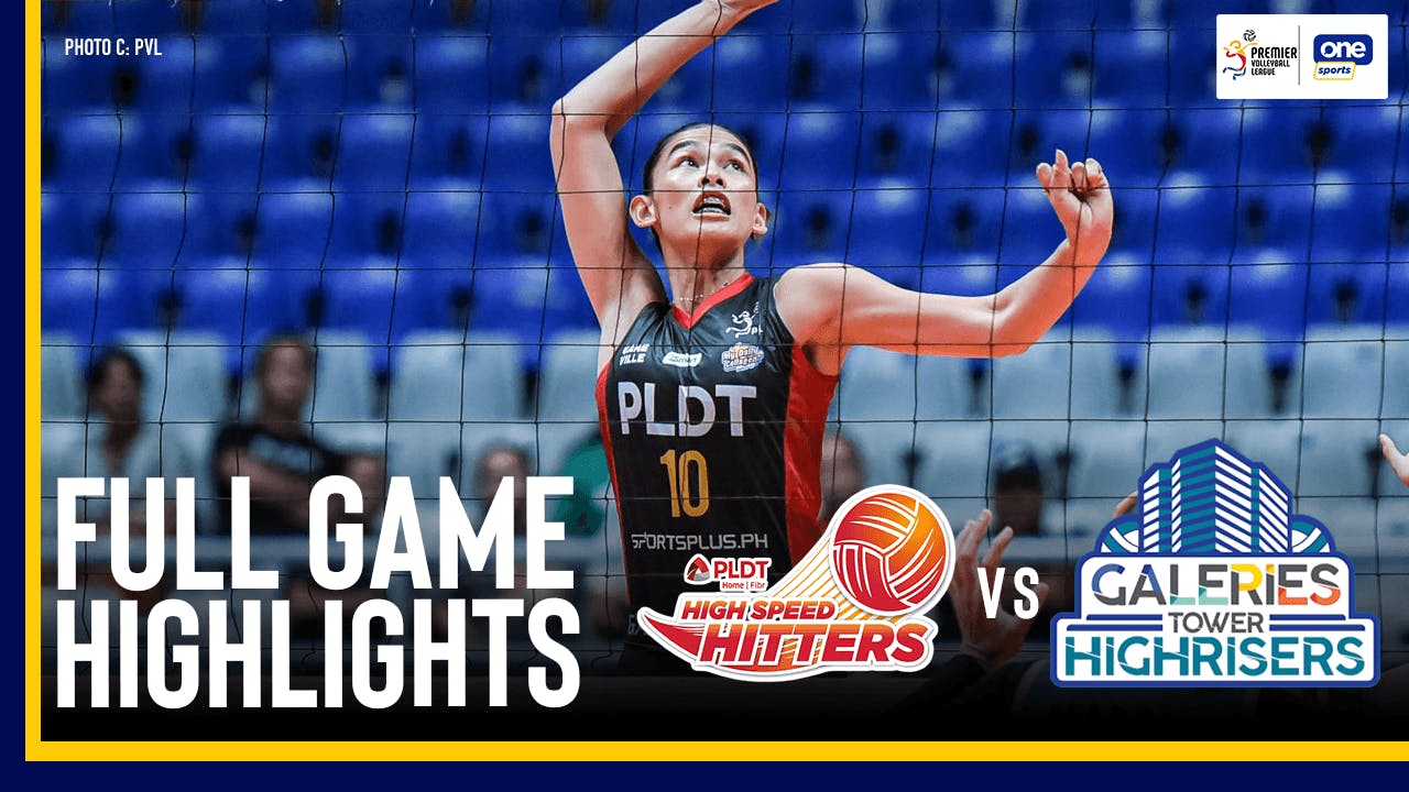 PLDT overcomes third set hiccup to complete sweep over Galeries Tower | PVL Highlights