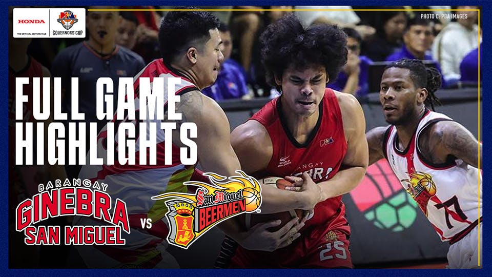 Ginebra sends San Miguel to exit door, arranges finals rematch with TNT | PBA Highlights