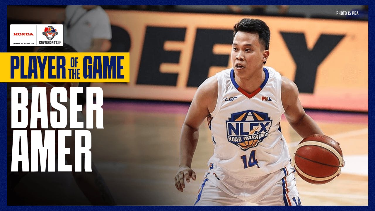 Baser Amer drops 14 points in less than 11 minutes of play for NLEX | PBA Highlights