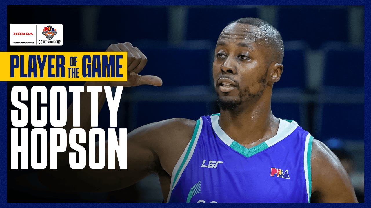 PBA Player of the Game Highlights: Scotty Hopson catches fire with 46 points in Converge