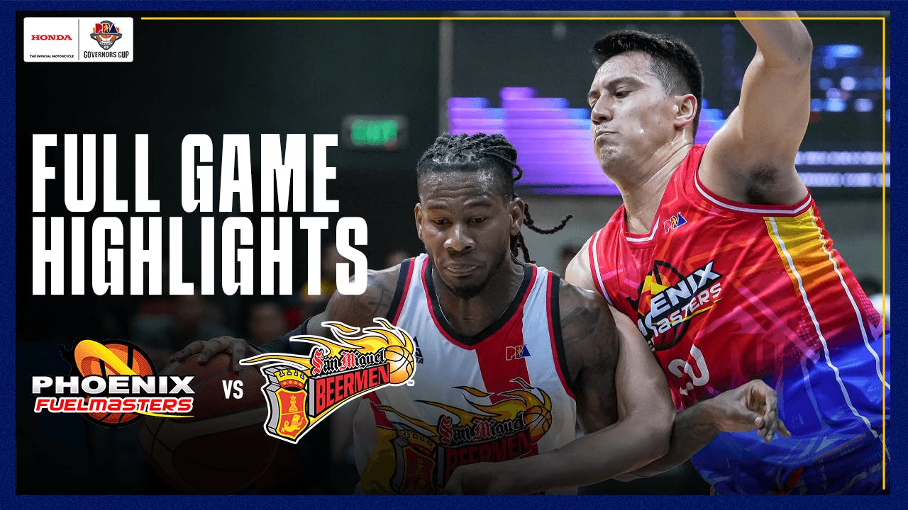 PBA Game Highlights: San Miguel turns to four-pointer in edging Phoenix