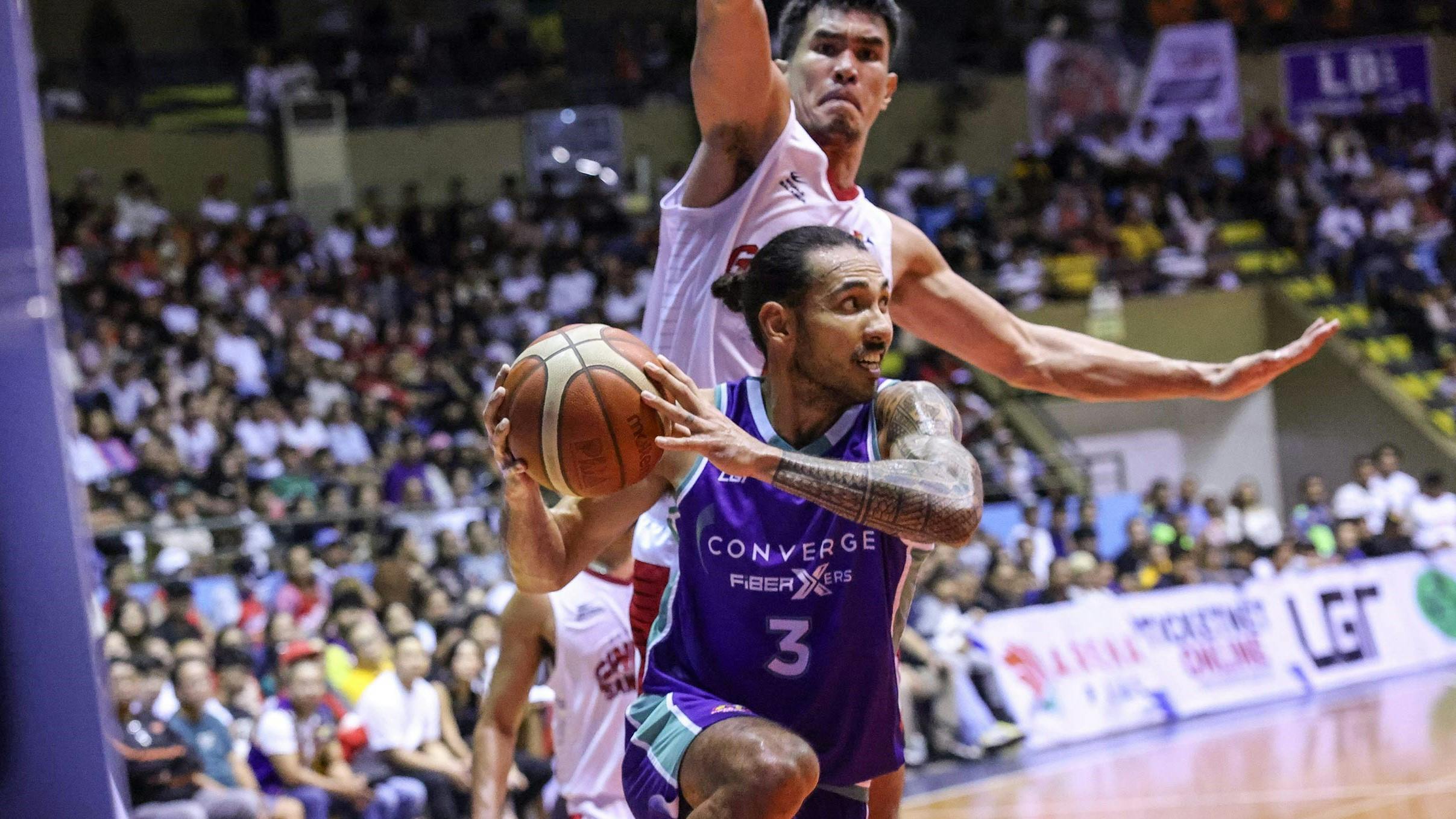 Converge shocks Ginebra, picks up third straight win on the road