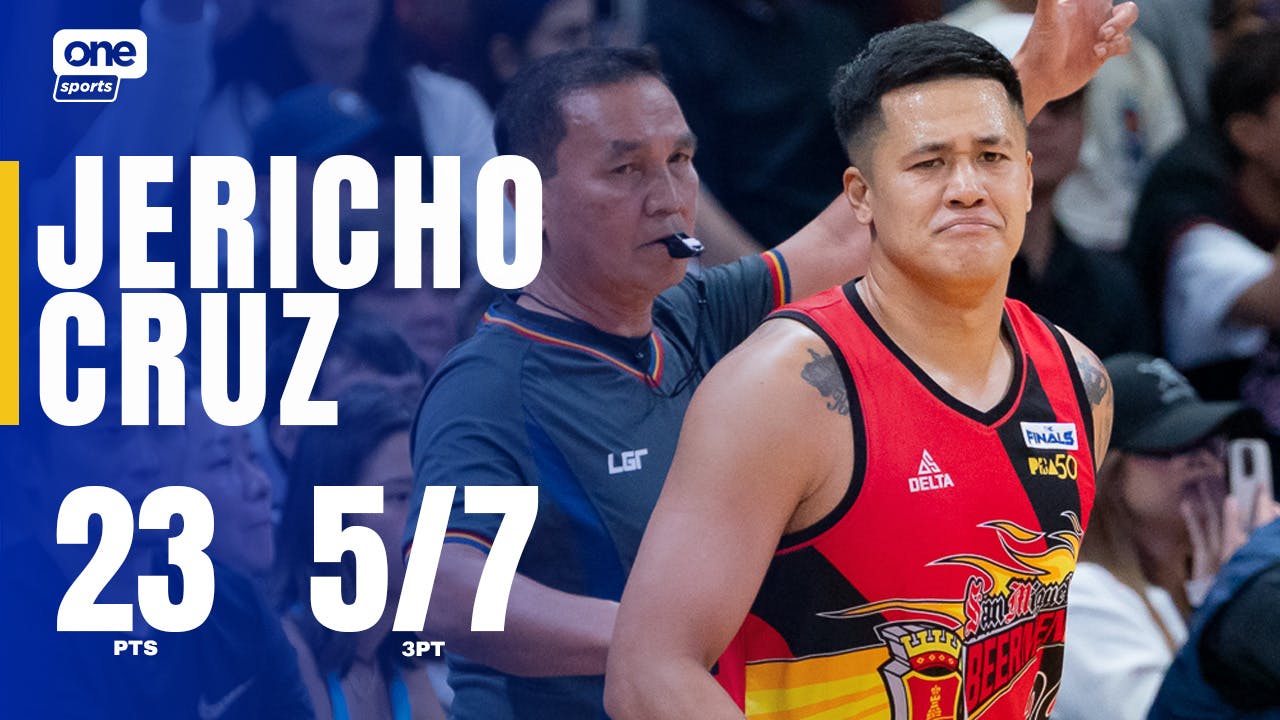 Jericho Cruz sizzles with 5 treys as SMB posts 3-1 edge vs TNT in Finals | PBA Highlights