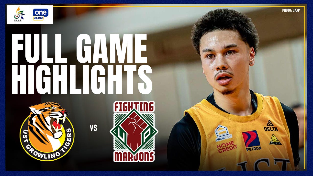 UST Tigers make statement with stunner over defending champ UP Maroons | UAAP Highlights