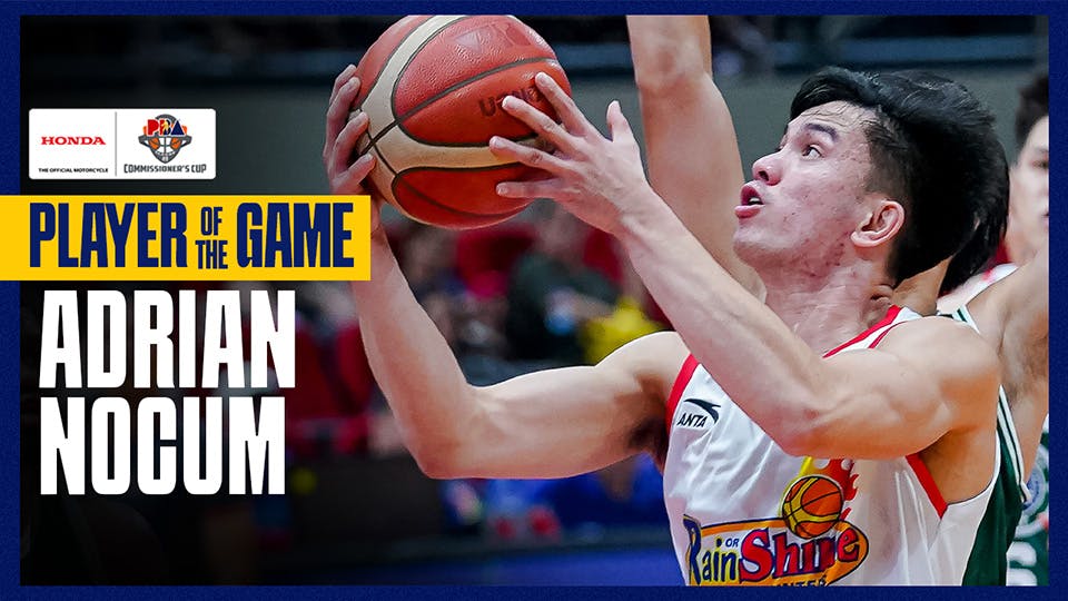 Adrian Nocum steps up in second half for Rain or Shine | PBA Highlights