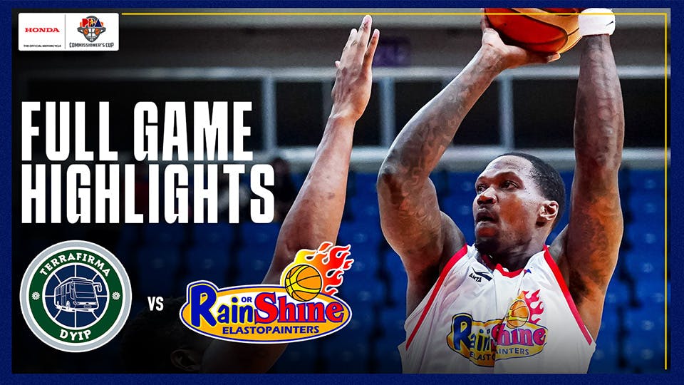 Rain or Shine repels Terrafirma for 4th consecutive victory | PBA Highlights