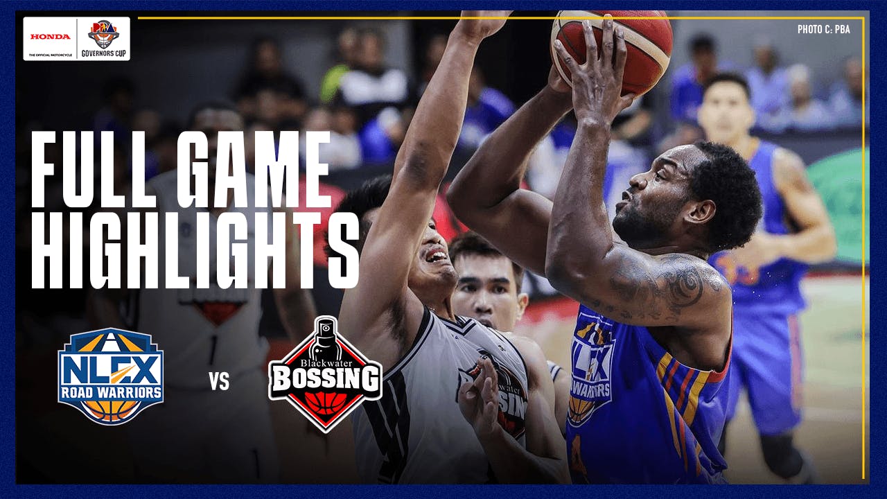 PBA Game Highlights: NLEX welcomes new coach Jong Uichico with opening game triumph vs Blackwater