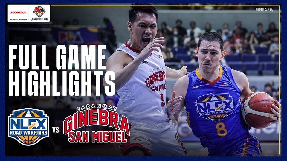 NLEX banks on Anthony Semerad, DeQuan Jones in OT to overcome Ginebra, seize quarters seat | PBA Highlights