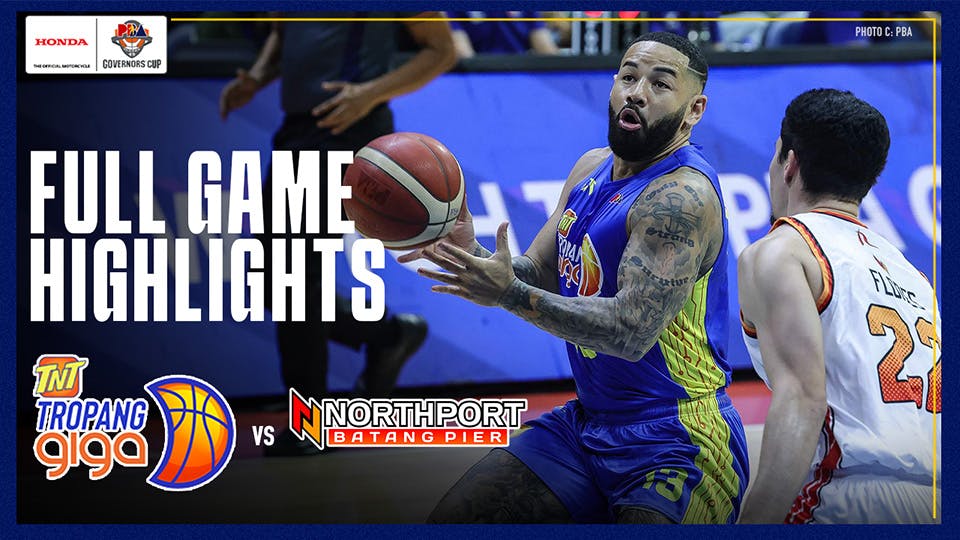 Group A top seed TNT back to winning ways after sinking NorthPort in all-Filipino joust | PBA Highlights