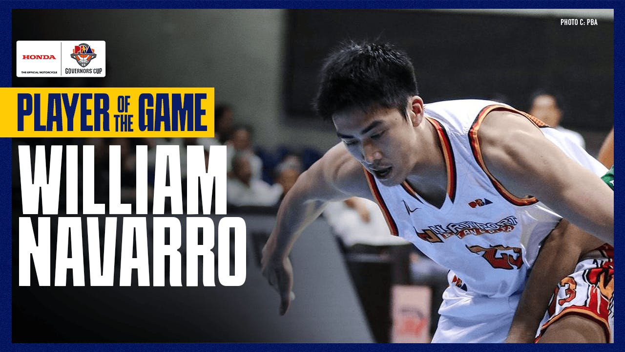 PBA Player of the Game Highlights: William Navarro unloads 31 points to steer NorthPort to first win over Terrafirma