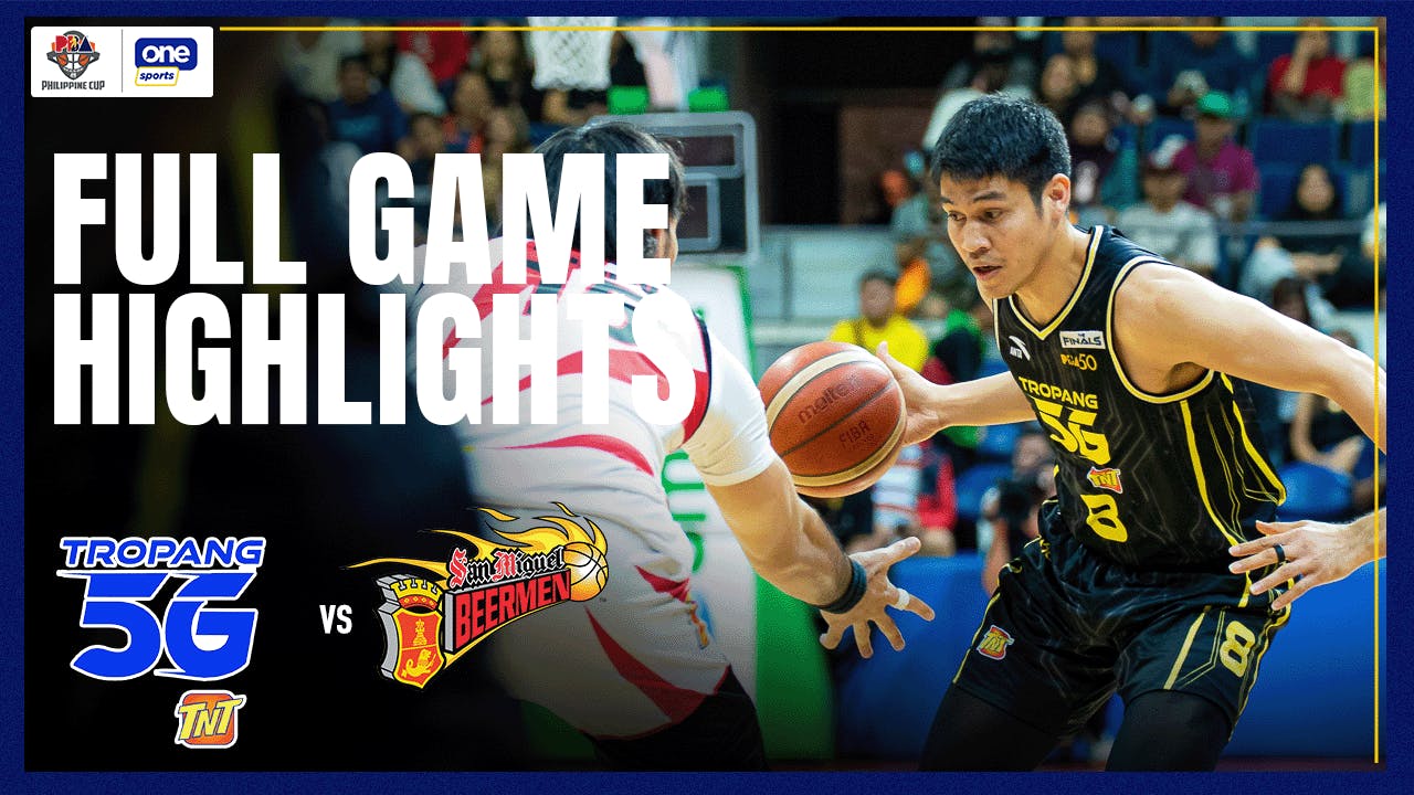 Grand Slam-seeking TNT rights ship vs SMB in Game 5 of Finals | PBA Highlights