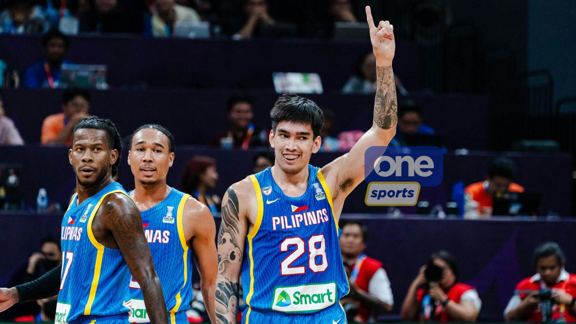 ‘Always ready’ Kevin Quiambao pounces on opportunity to see action in Gilas