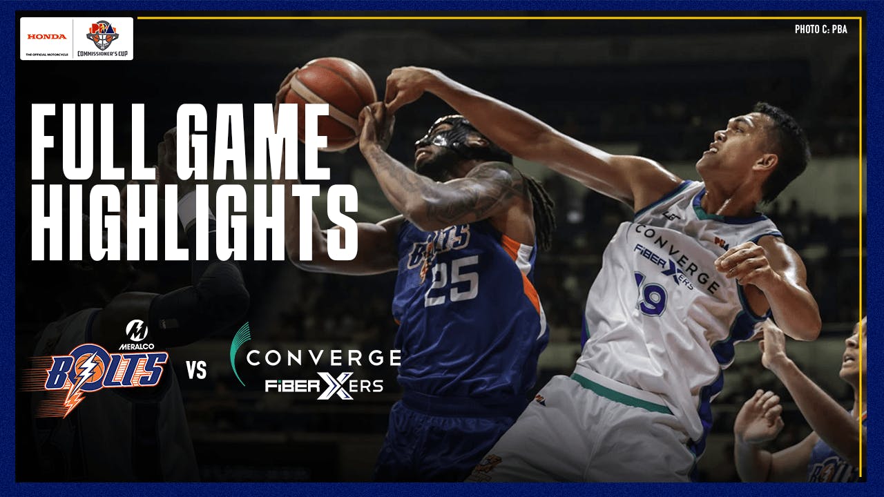 Converge claims Christmas Day win over Meralco | PBA Highlights