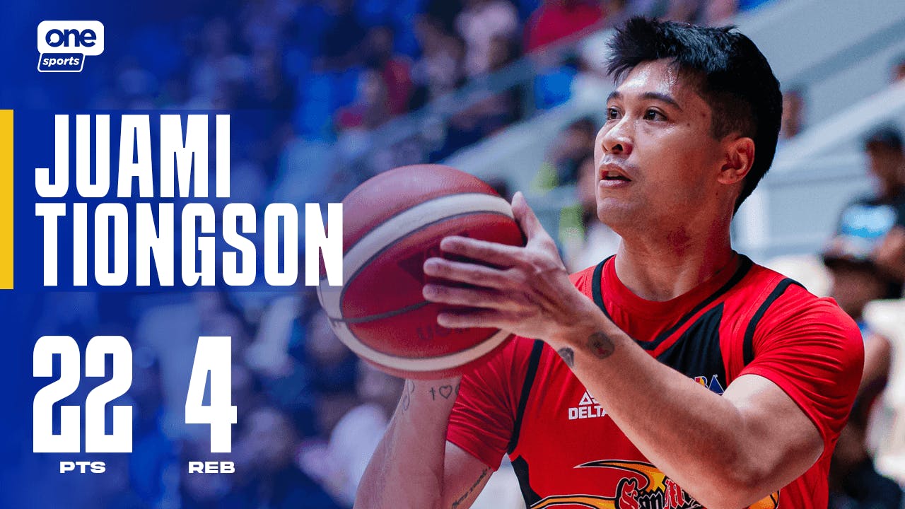 Juami Tiongson showcases wares for San Miguel | PBA highlights