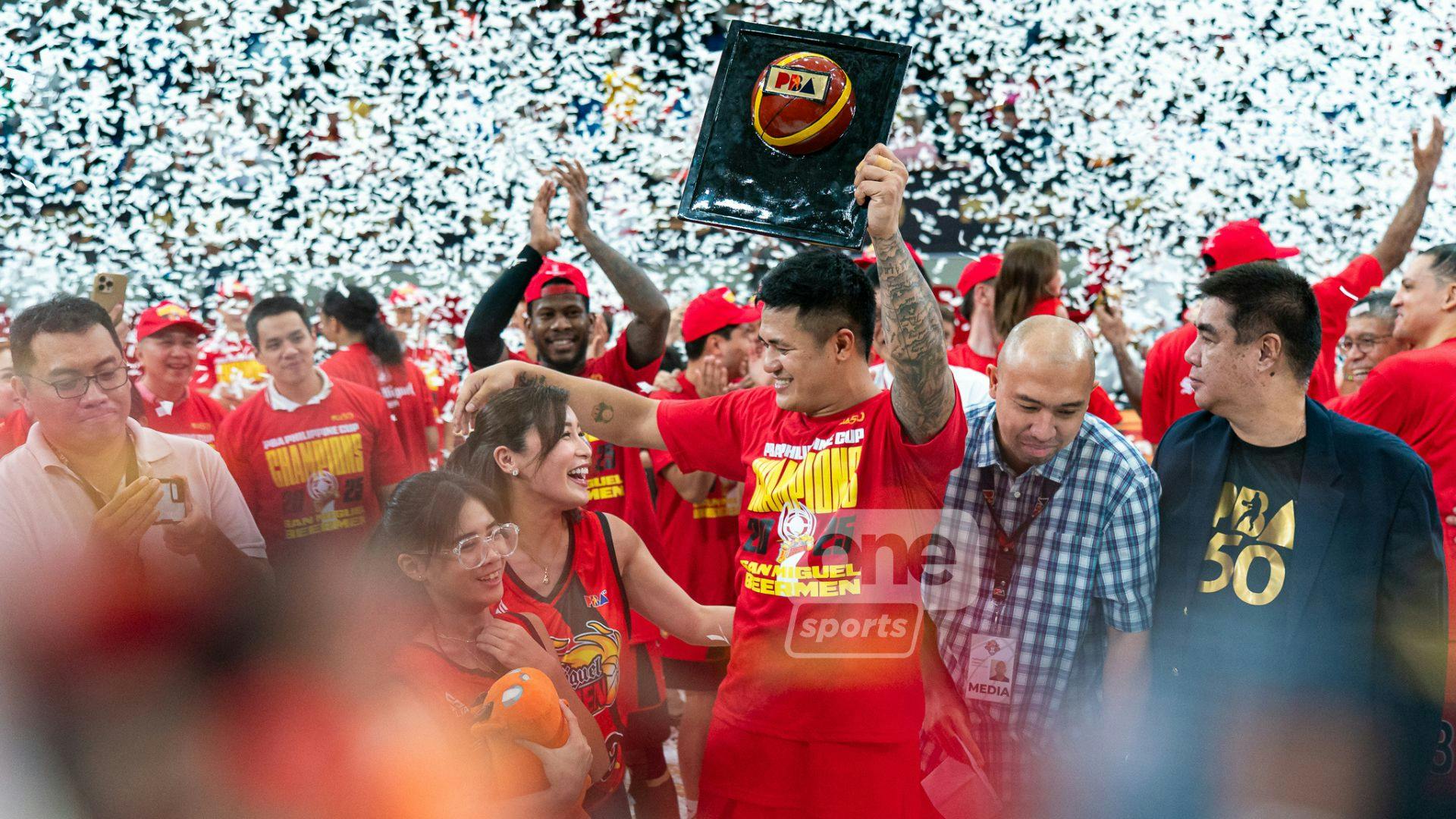 Jericho Cruz basks in glory of fourth PBA championship, first Finals MVP
