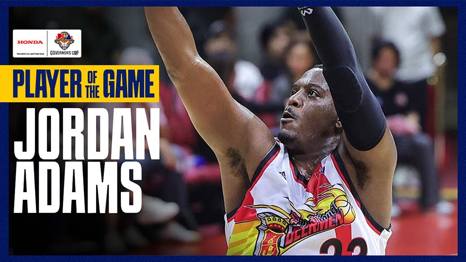 PBA Player of the Game Highlights: Jordan Adams