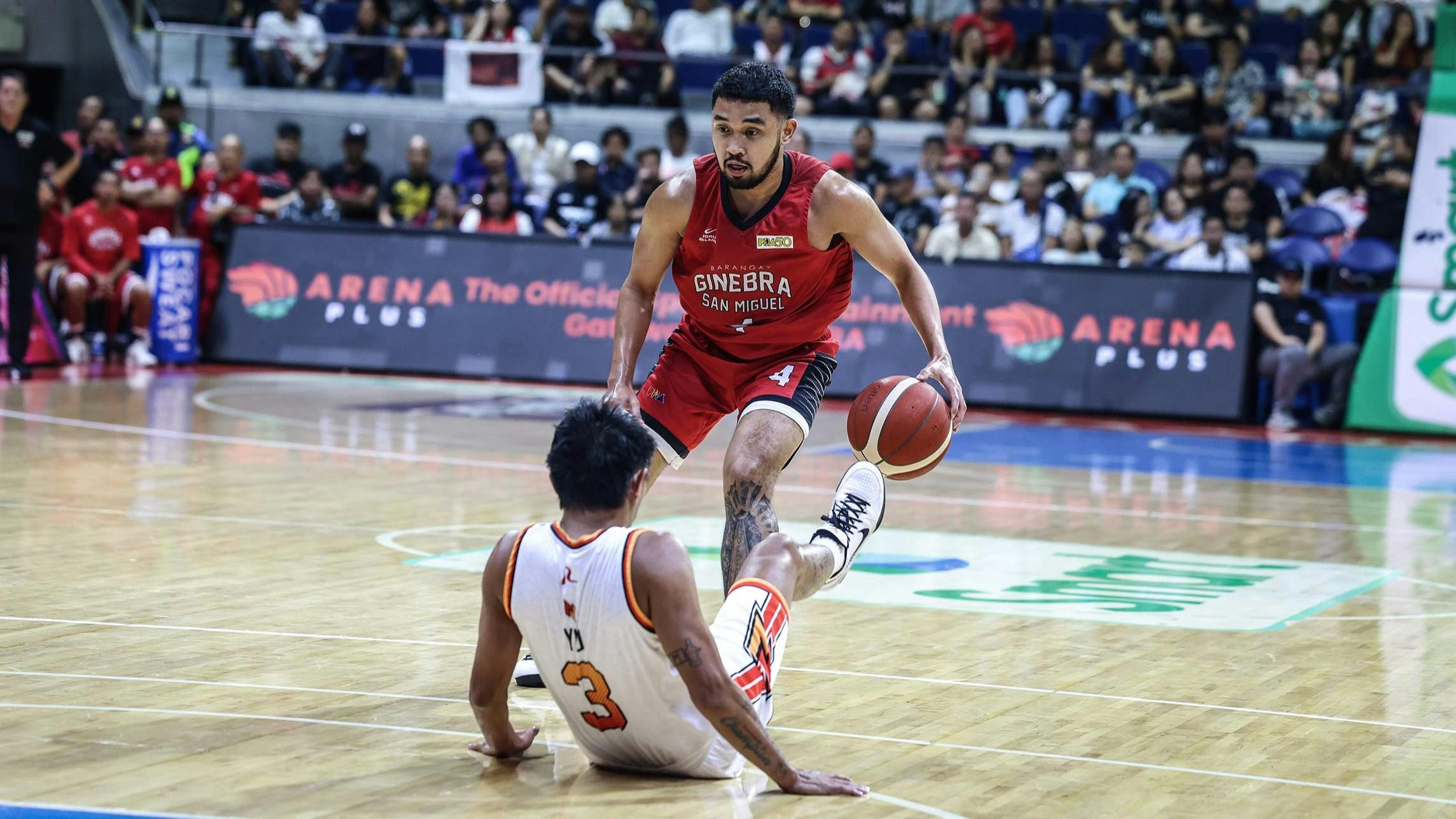 Ginebra whips NorthPort, takes Game 1 of semifinal showdown in PBA Commissioner