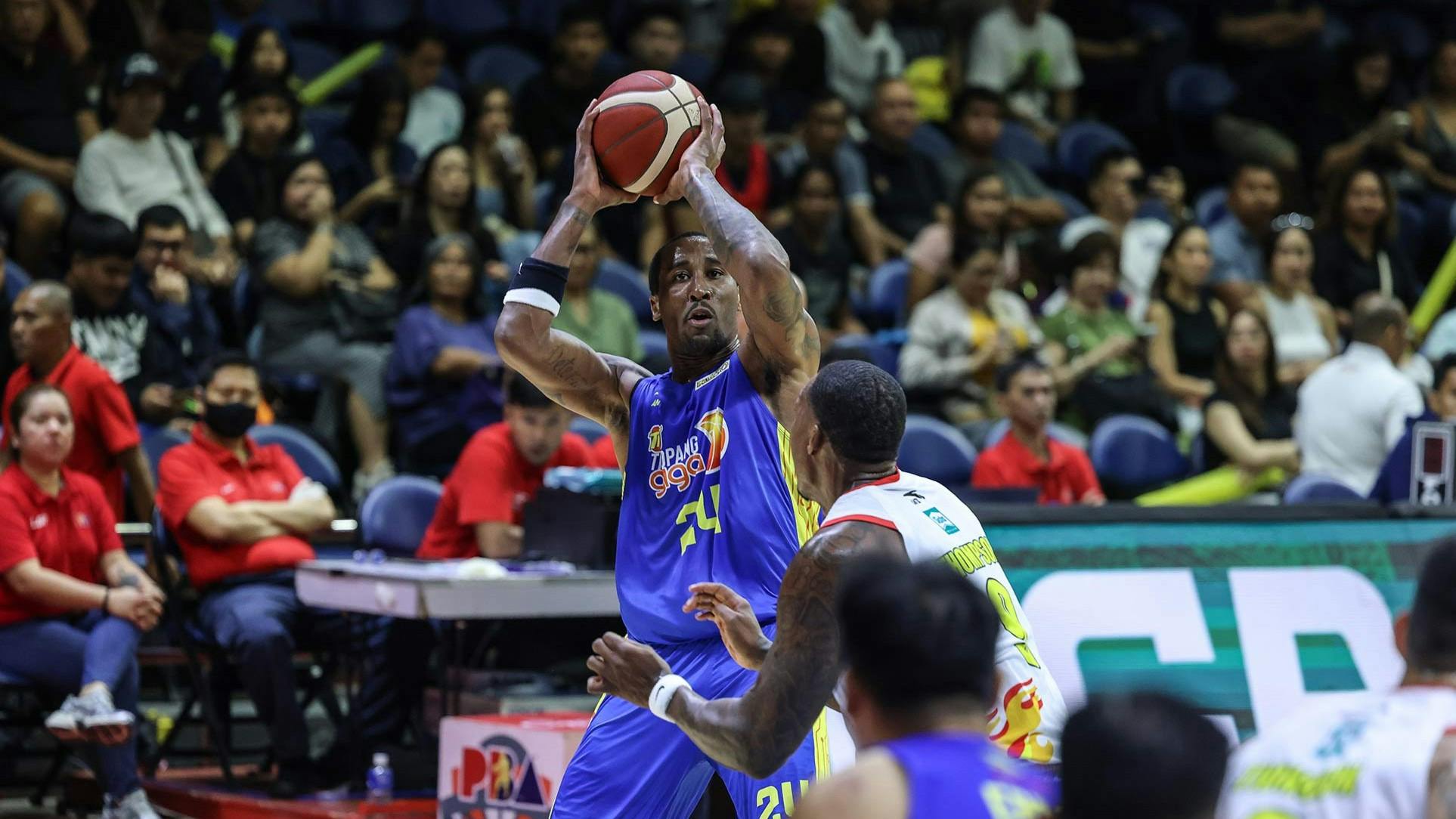 Chot relieved as Tropang Giga pull off Game 1 victory despite RHJ