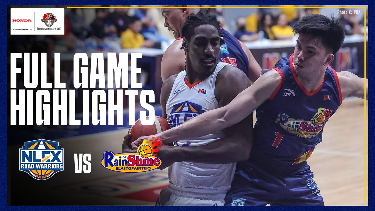 NLEX stays alive in playoff race by thwarting RoS | PBA highlights