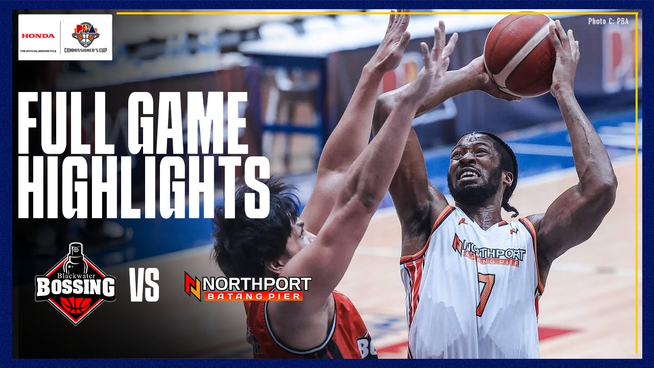 NorthPort sails past Blackwater, on track for quarters incentive | PBA highlights