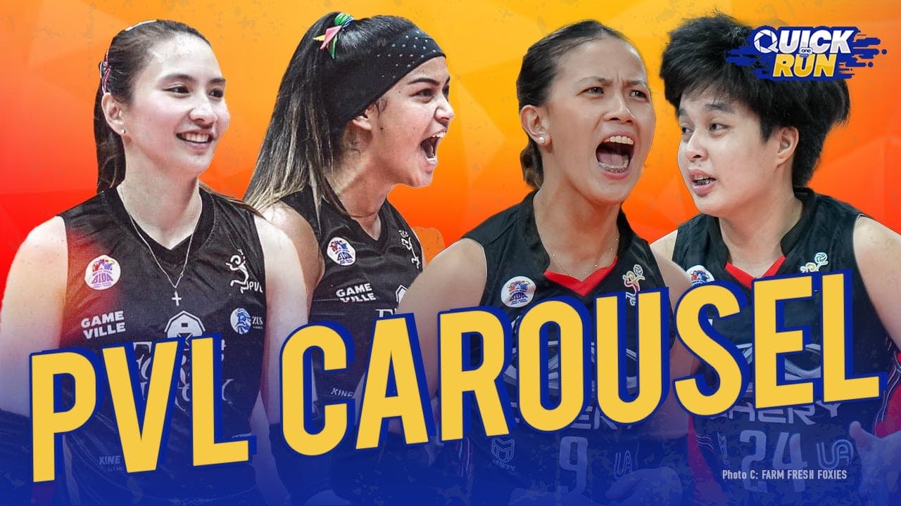 PVL player carousel continues | OS Quick Run