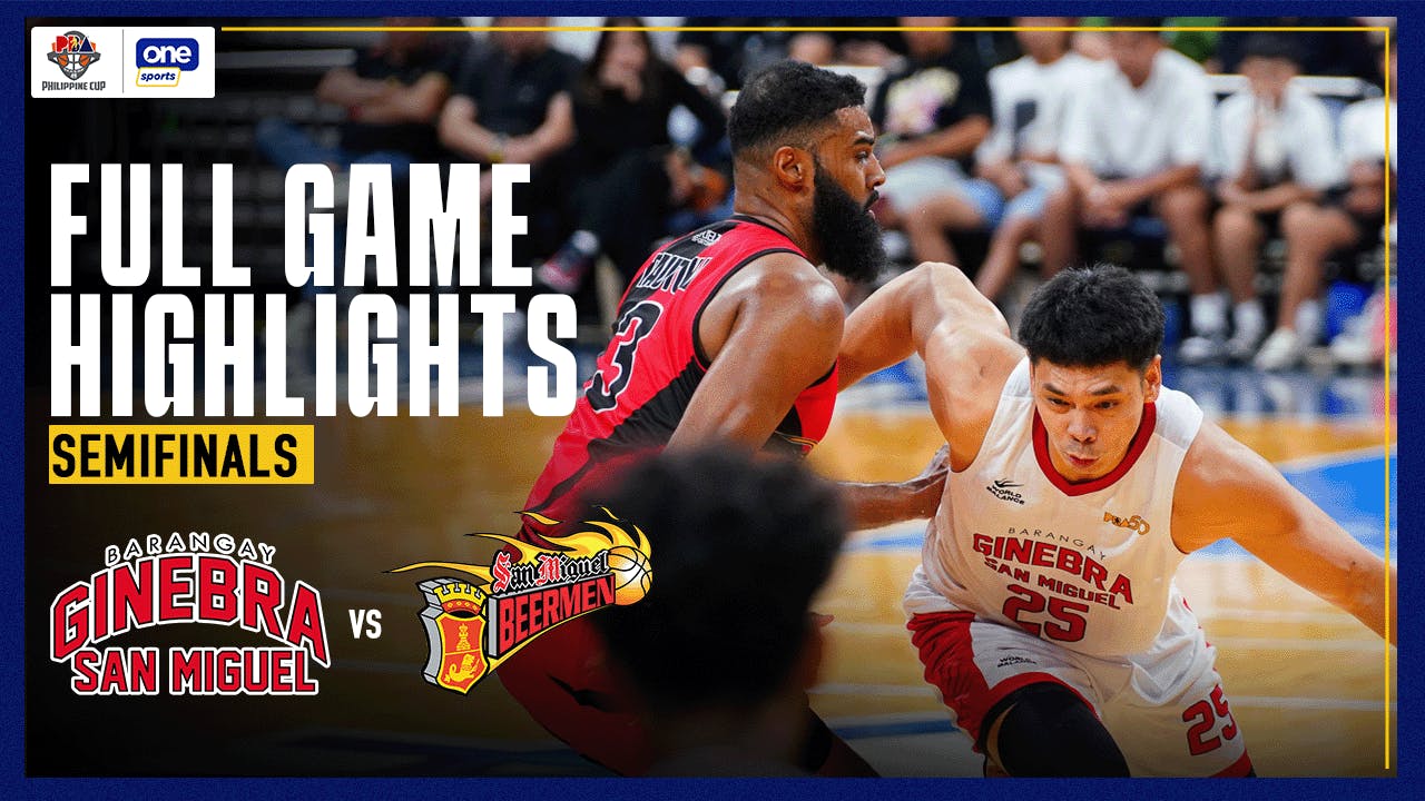 Ginebra frustrates San Miguel for early 1-0 lead in semis | PBA Highlights