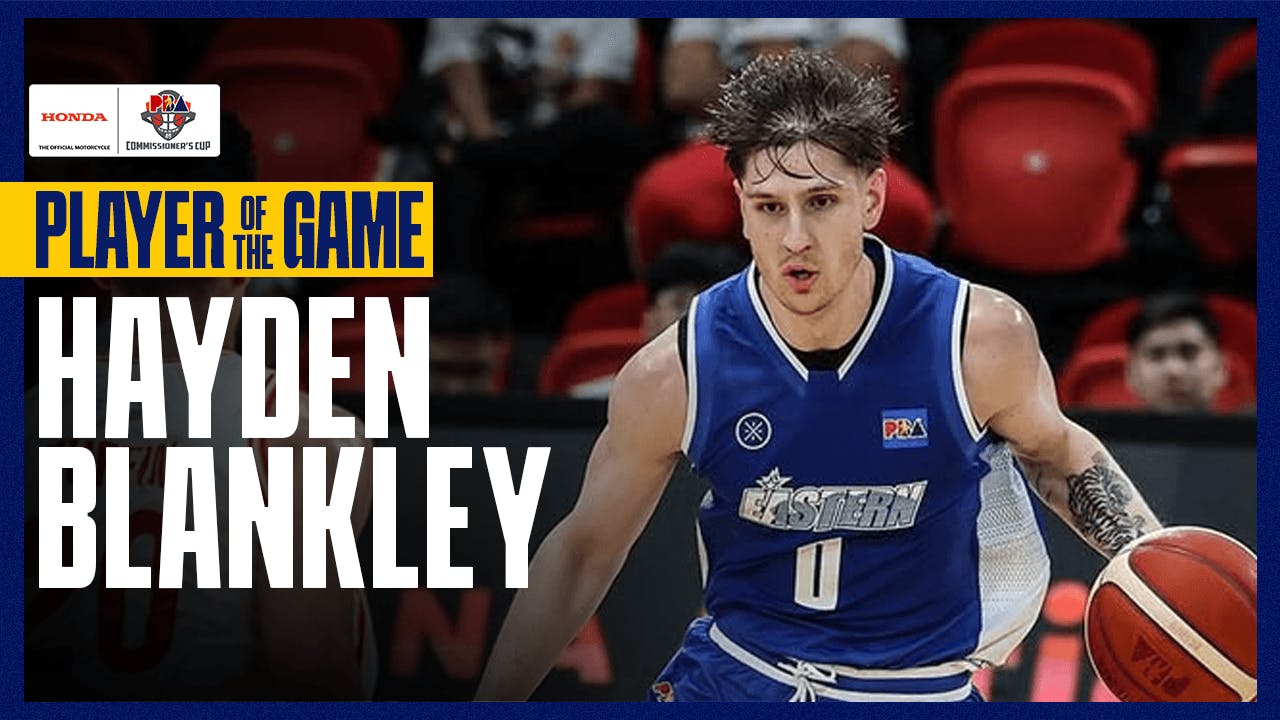 Hayden Blankley helps fuel guest team Eastern