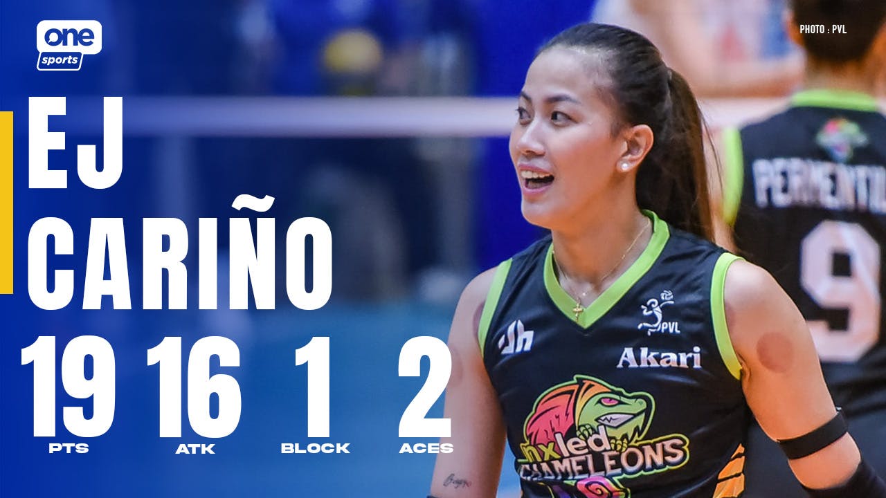 EJ Cariño lights up court for Nxled in Cebu | PVL Highlights