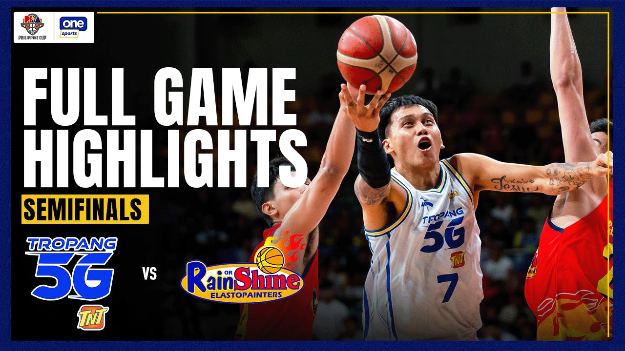 Tropang 5G edge Elasto Painters in OT to go 2-0 in semis series | PBA Highlights
