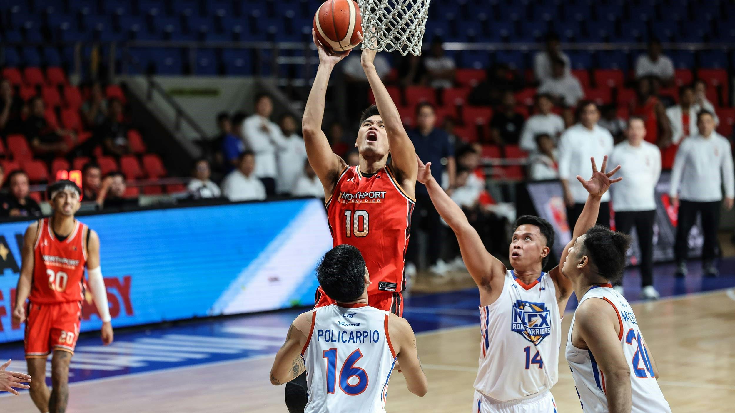 Arvin Tolentino fires 29 as NorthPort dumps NLEX in strong start to PBA Commissioner