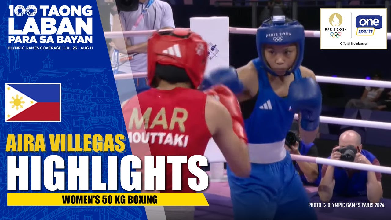 Aira Villegas beats Yasmine Mouttaki, reaches Round of 16 in women