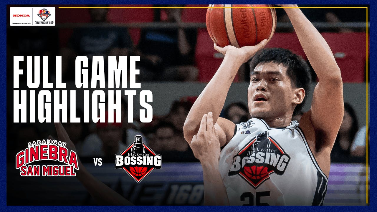 Blackwater leans on debuting import George King in breakthrough vs. Ginebra | PBA Highlights