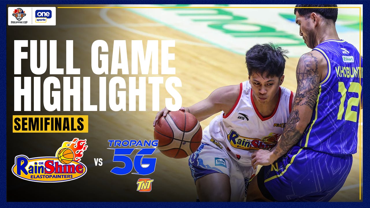 Rain or Shine breaks through against TNT in Game 3 of semifinals | PBA Highlights