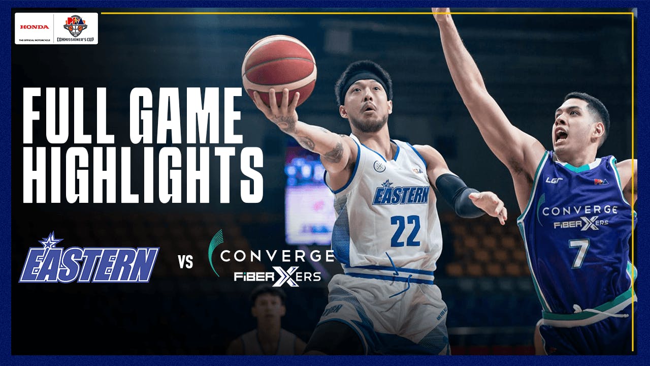 Eastern goes 2-0 with thwarting of Converge | PBA Highlights