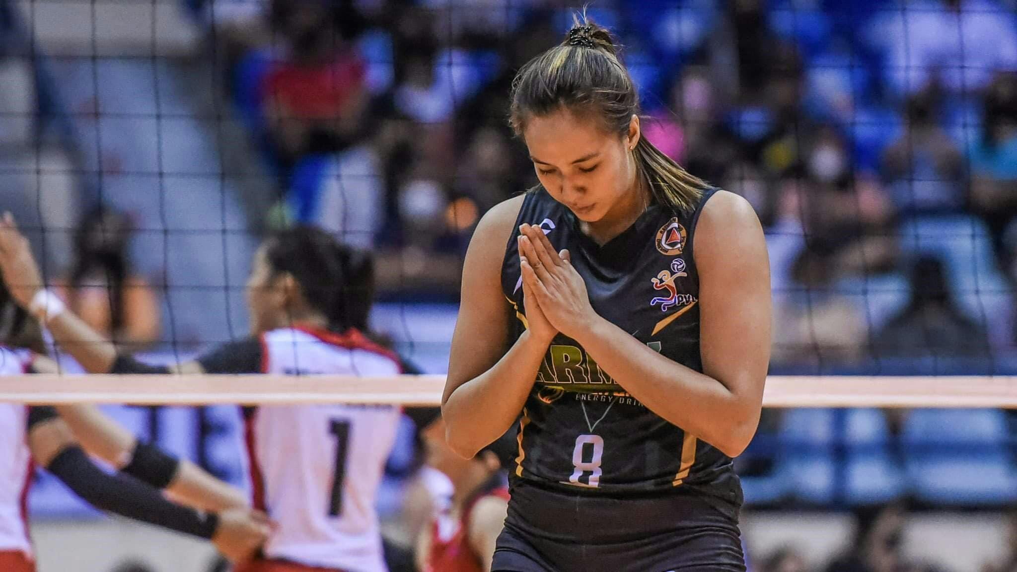 Why Jovelyn Gonzaga didn’t jump for three days in return to Cignal