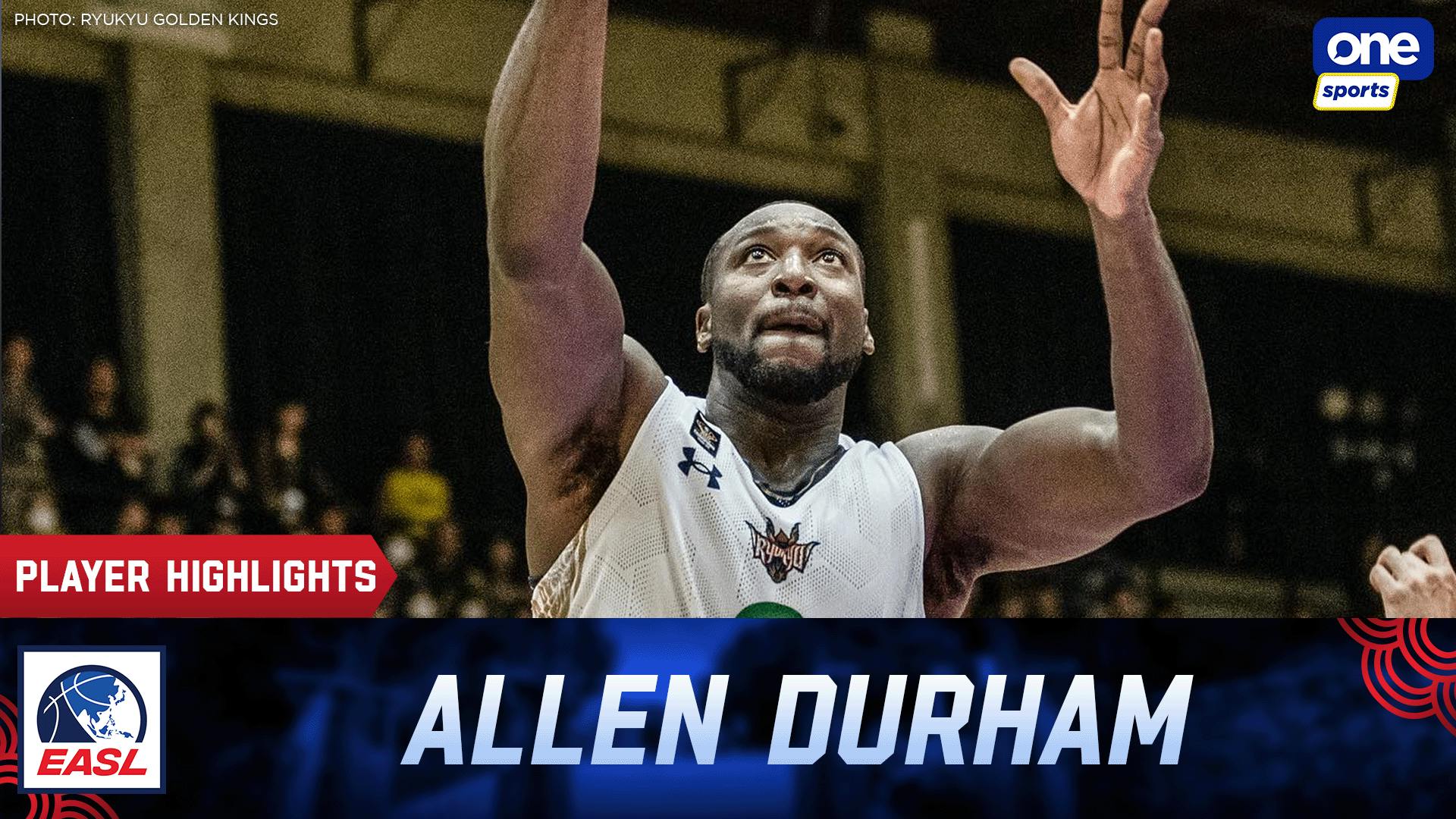EASL: Allen Durham leads Golden Kings to win in rematch vs. New Taipei