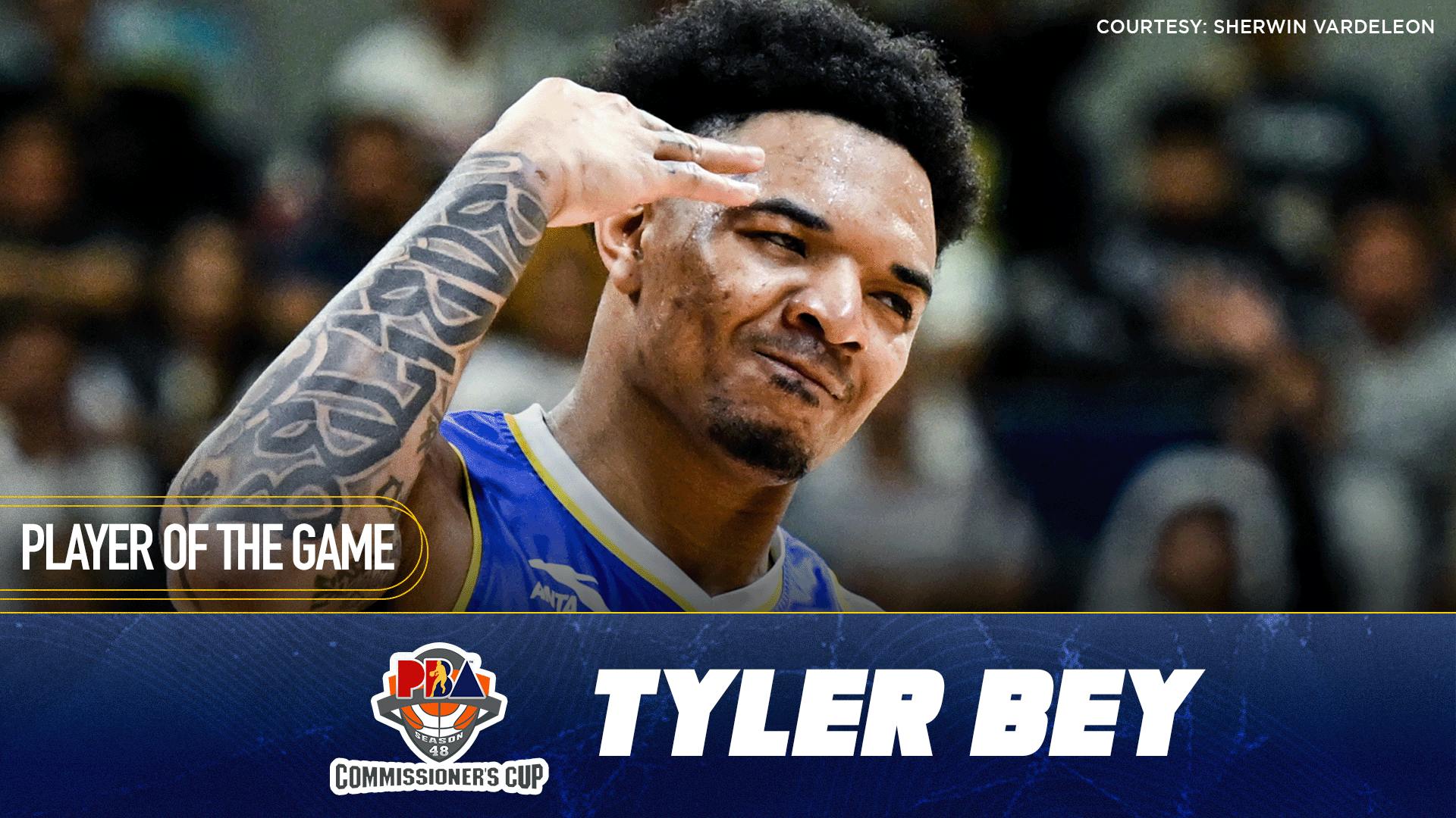 PBA: Tyler Bey powers Magnolia to series-tying win in Commissioner