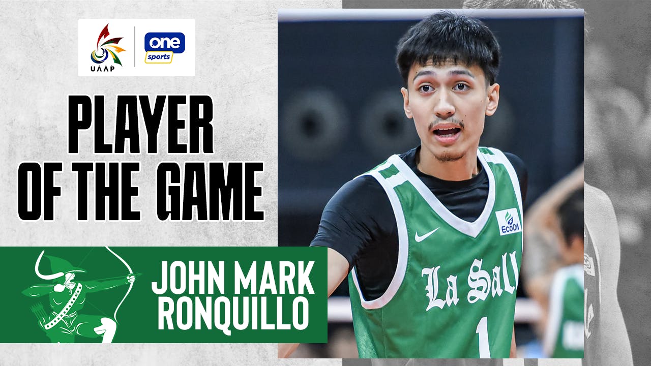 UAAP Player of the Game Highlights: John Mark Ronquillo on target for DLSU