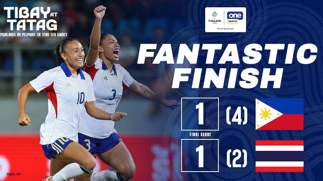 Filipinas vs Thailand full penalty shootout in semifinals | SEA Games Highlights