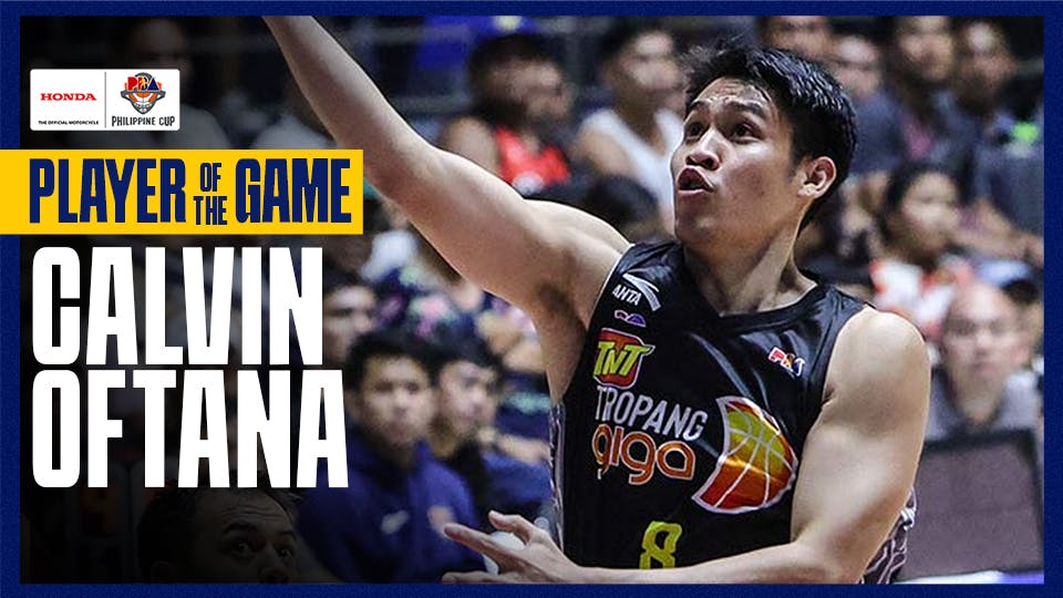 PBA Player of the Game Highlights: Calvin Oftana ties career-high in big TNT victory