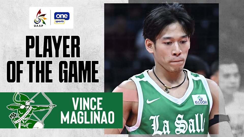 UAAP Player of the Game Highlights: Vince Maglinao on target for DLSU