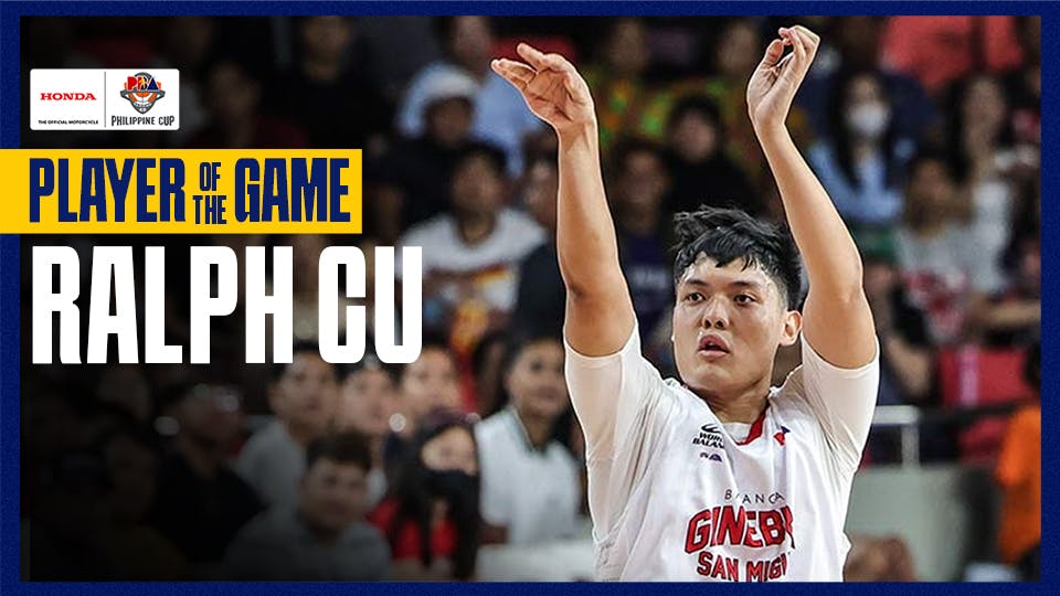 PBA Player of the Game Highlights: Ralph Cu has breakout game for Ginebra