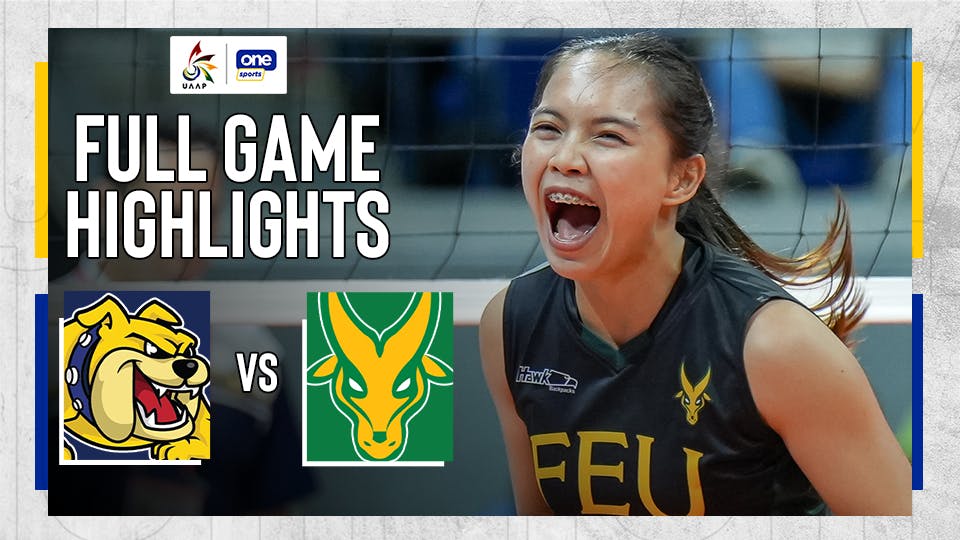 UAAP Game Highlights: FEU shocks NU with straight-set win in Final Four