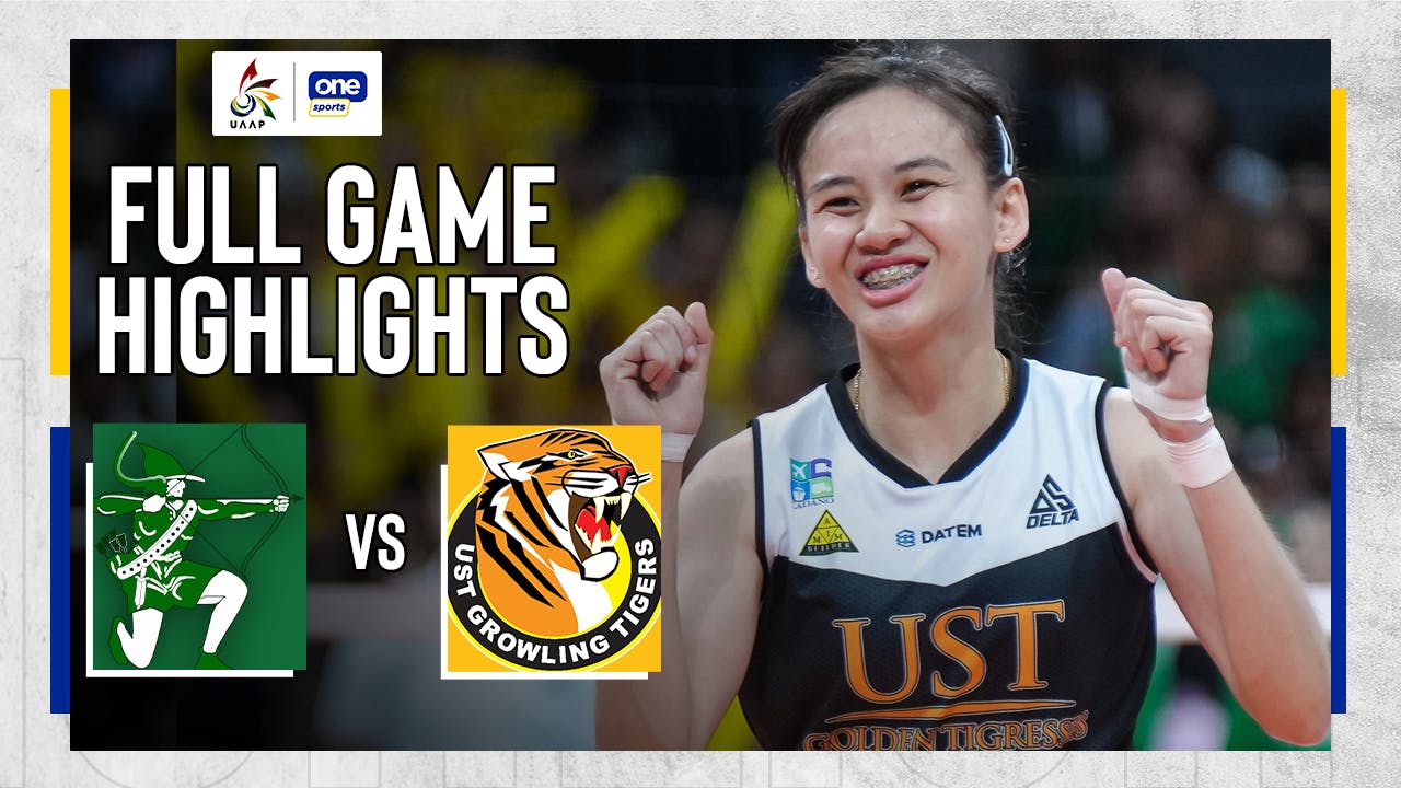 UAAP Game Highlights: UST dethrones DLSU with another 5-set thriller