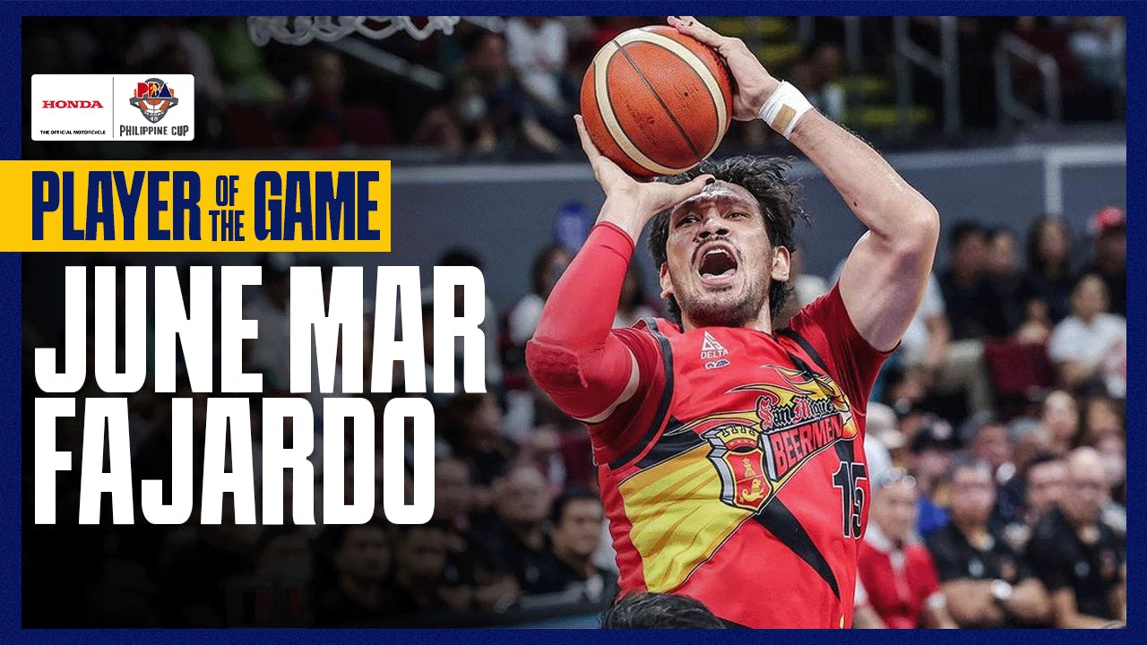 PBA Player of the Game Highlights: June Mar