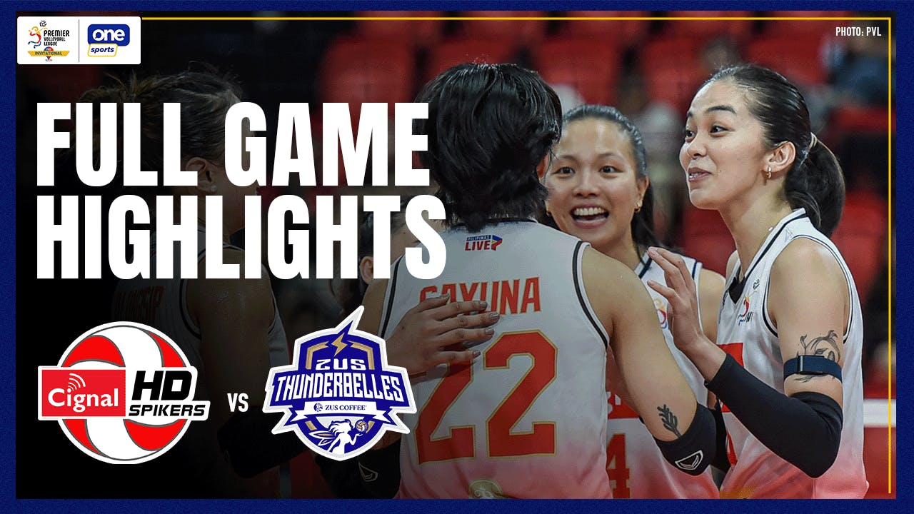 Cignal regains winning ways vs ZUS Coffee | PVL Highlights