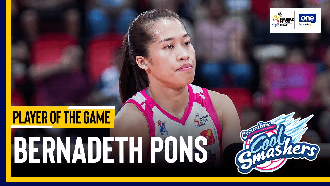 PVL Player of the Game Highlights: Bernadeth Pons gets a big game in Creamline victory